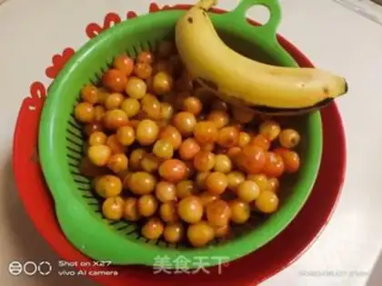 Make Banana cream cherry salad step 1