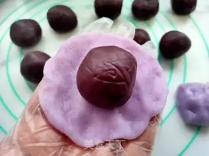 Make Ice mooncake step 6