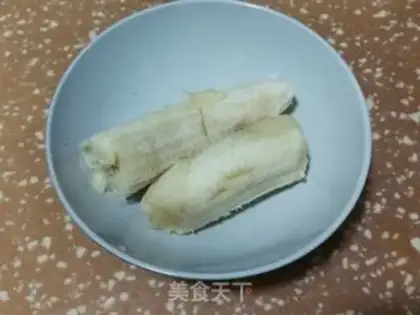 Make Banana spa cake step 1