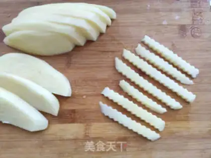 Make Wolftooth potatoes step 1