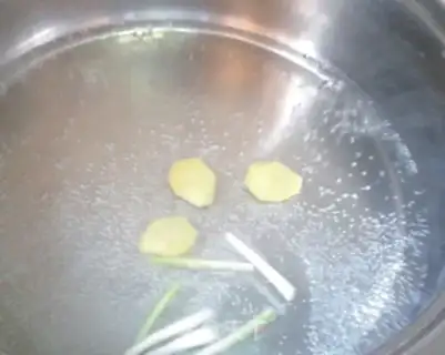 Make Salt-water shrimp step 1