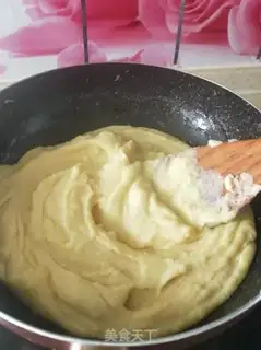 Make Old green bean cake step 6