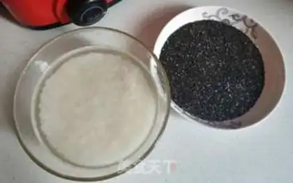 Make Homemade black sesame paste step 0
