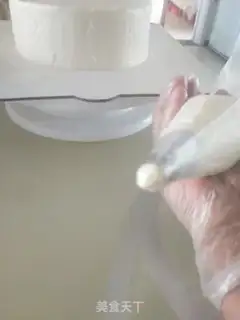 Make Creamed pastry cake step 9