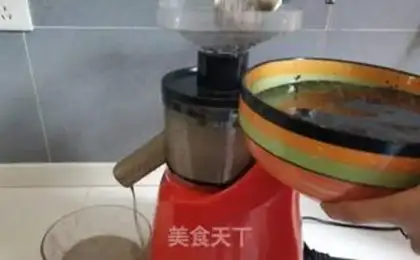 Make Homemade black sesame paste step 1