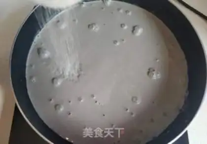 Make Homemade black sesame paste step 4