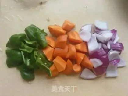 Make Carrot potatoes, chicken legs step 12