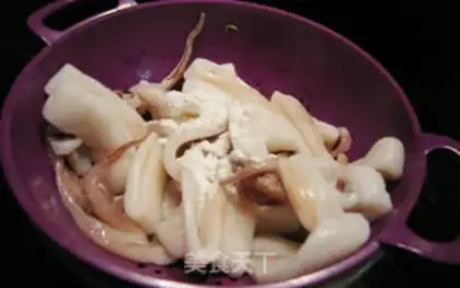 Make Curry octopus step 1