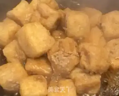 Make Tofu is red step 3