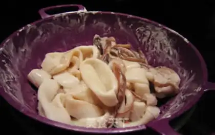 Make Curry octopus step 2