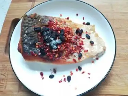 Make Pyramid peppers of spa fish step 2