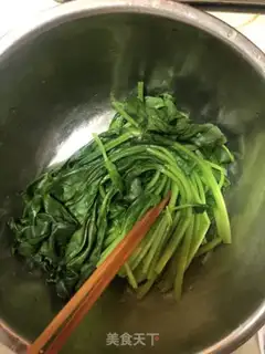 Make Spinach egg pancakes step 0