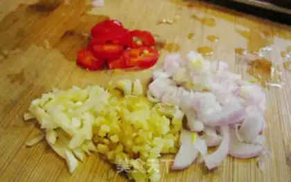 Make Curry octopus step 4