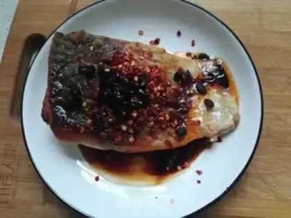 Make Pyramid peppers of spa fish step 3