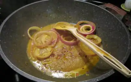 Make Curry octopus step 7
