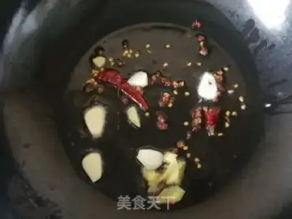 Make Onion fried lamb step 5