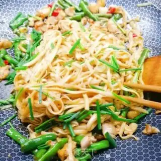 Make Four season bean noodles step 10