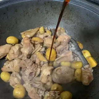 Make Chicken chestnuts step 4