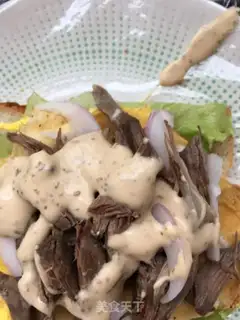 Make Dove onion sandwich step 11