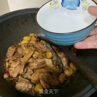 Make Chicken chestnuts step 7