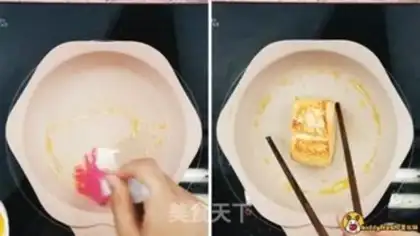 Make A salmon mini sandwich step 2