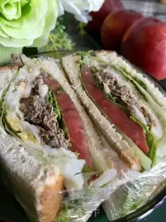 Make Dove onion sandwich step 19