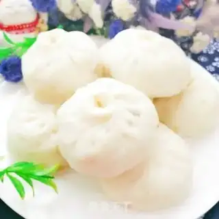 Make Four seasons of chicken buns with soy sauce step 16