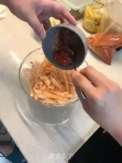 Make Korean radish step 5