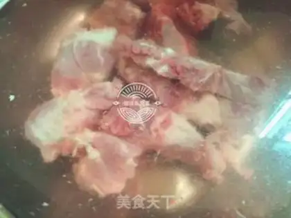 Make Tea, mushroom, dragon bone soup step 1