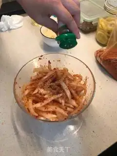 Make Korean radish step 6