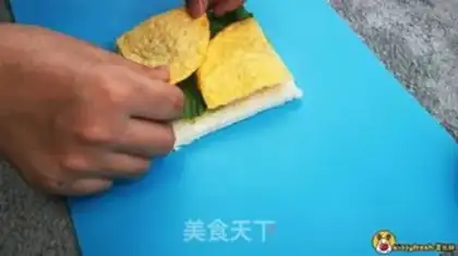 Make A salmon mini sandwich step 7