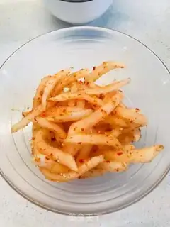 Make Korean radish step 7