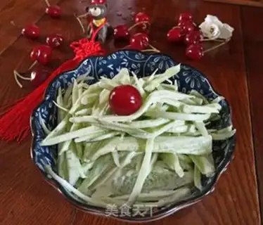 Make Salad cucumbers step 5