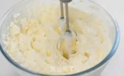 Make Homemade butter step 4