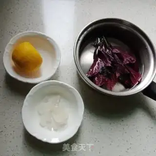 Make Purple lemon tea step 0