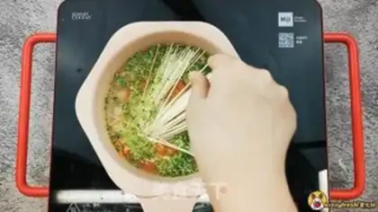 Make Beef tofu noodles step 6