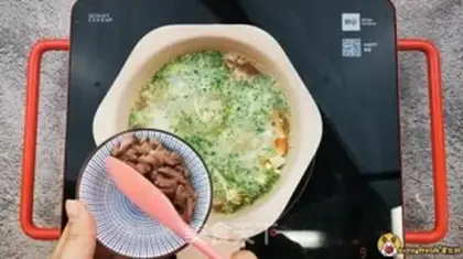 Make Beef tofu noodles step 7