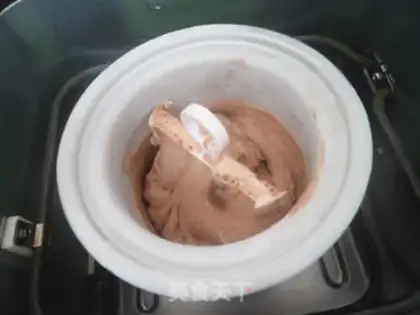Make Chocolate ice cream step 14