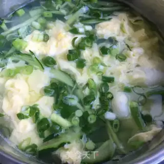 Make Cucumber silk and egg soup step 7