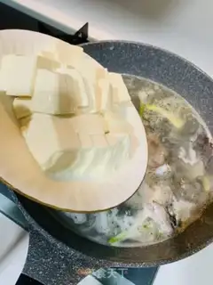 Make Tofu soup step 5
