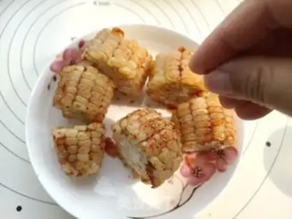 Make Favorite roasted corn step 7