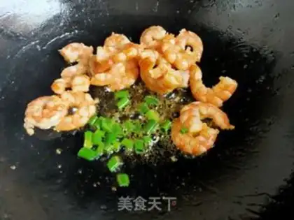 Make Peas and shrimp step 3