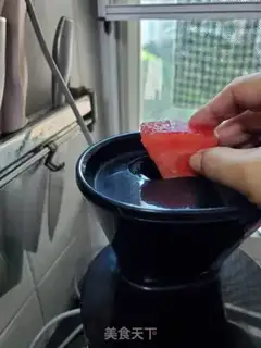 Make Fresh watermelon juice step 2
