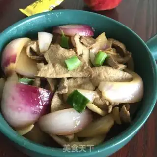 Make Onion fried liver step 18