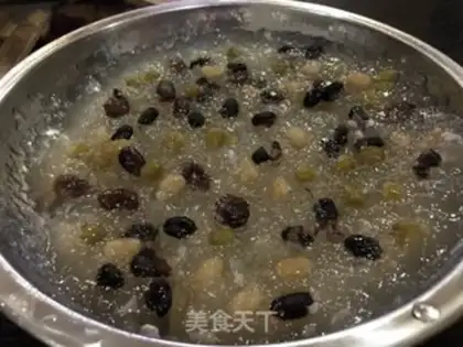Make Bean rice cake step 4