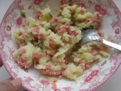 Make Cheese potato ball step 2