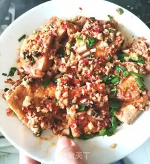 Make Garlic tofu step 7