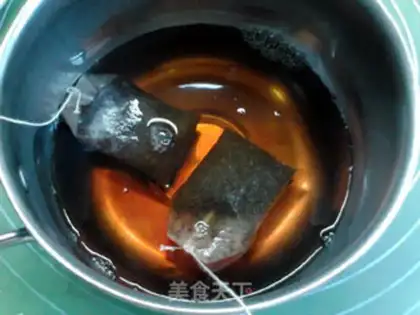 Make Milk tea step 2
