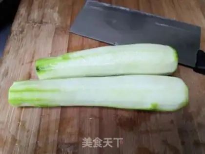 Make White silk melon step 0