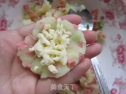 Make Cheese potato ball step 4